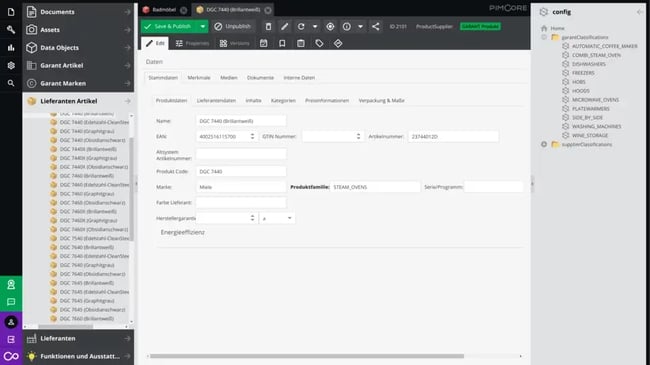 Furniture association centralizes complex product data management with PIM